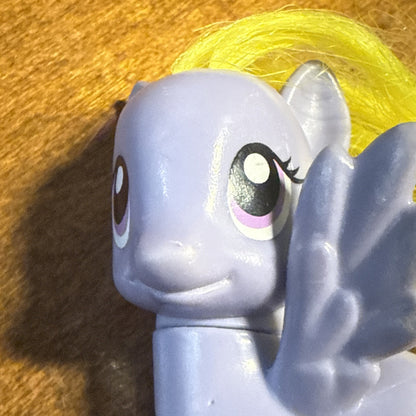 MLP G4 FiM 2010 My Little Pony Lily Blossom 3" Brushable Original Yellow Hair