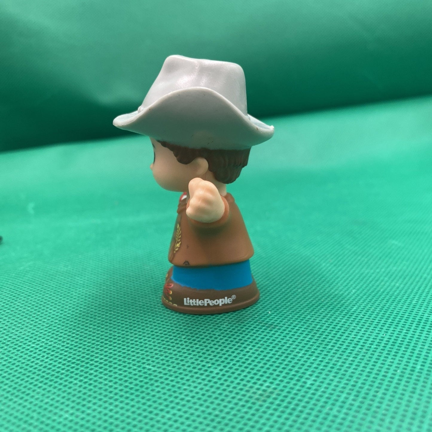 Fisher Price Little People Replacement Farmer Cowboy 2016 Holding a Chicken