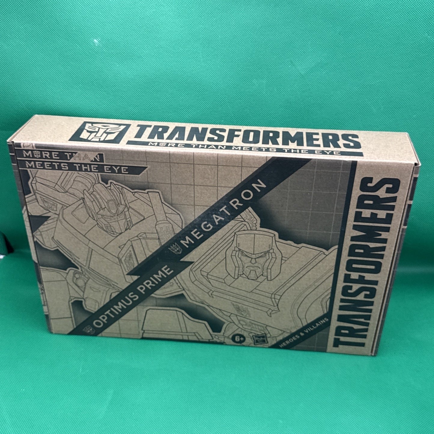 Transformers Toys Heroes and Villains Optimus Prime and Megatron NEW SEALED NIB