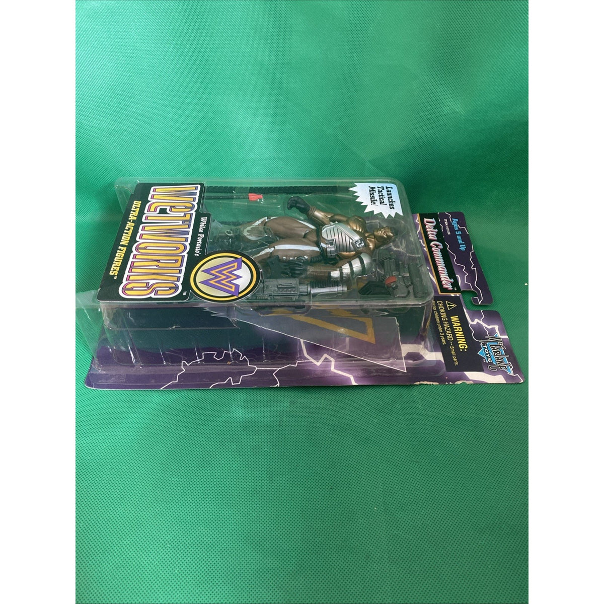 McFarlane Toys Wetworks Delta Commander Gold Ultra Action Figure