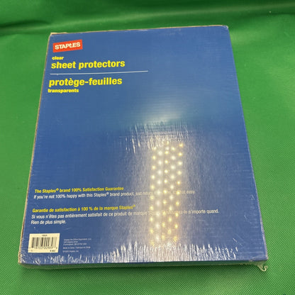 Clear Sheet Protectors - 200 Count per box Unopened Ships Free