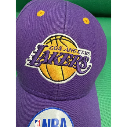 Los Angeles Lakers Youth Hat Cap Purple And Yellow, Adjustable NBA Basketball