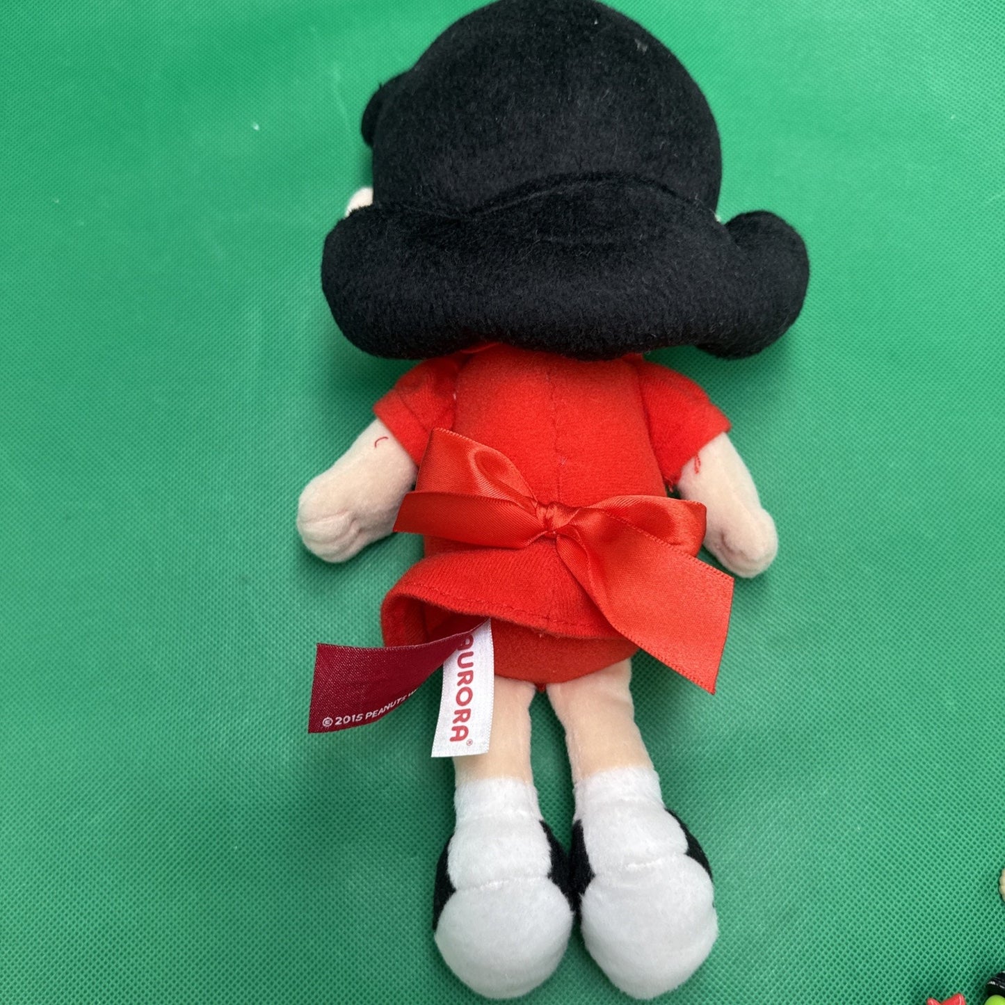 Peanuts Lucy Van Pelt 11” Plush Toy 2015 Aurora Charlie Brown TAG