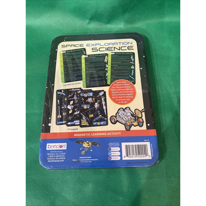 New Sealed T. S. Shure Space Exploration Science Magnets Activity Tin Stem