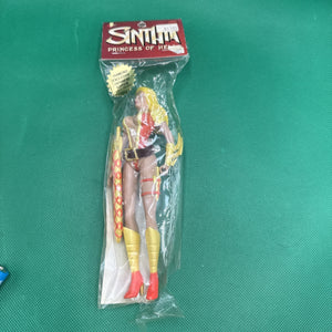 SINTHIA PRINCESS OF HELL FIGURE - LIMITED EDITION - 1998 - SKYBOLT TOYS -open