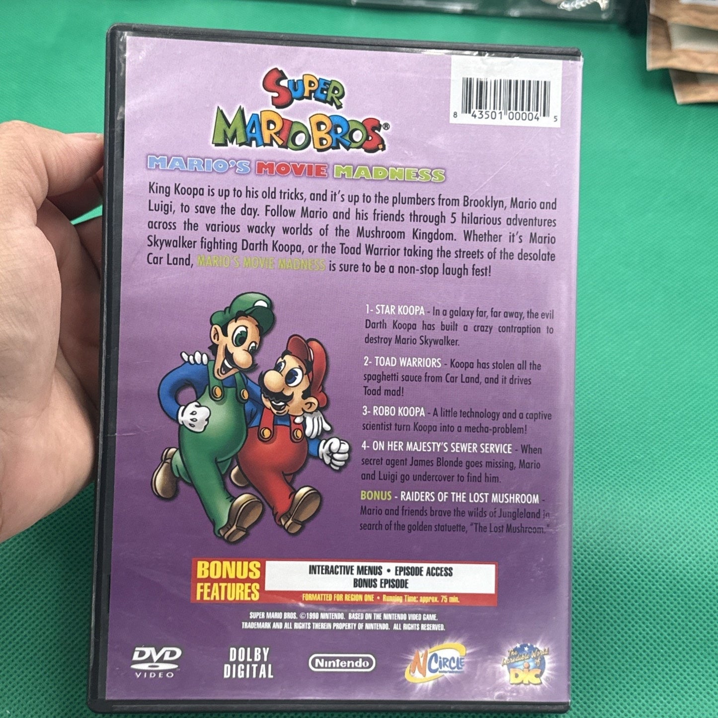 Super Mario Bros. SuperMario Movie Madness the ANIMATED CARTOON