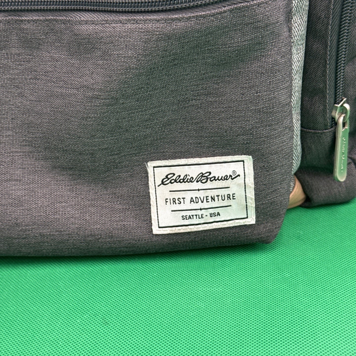 Eddie Bauer Places & Spaces Bridgeport Diaper Bag Backpack Cooler Bottle Pocket