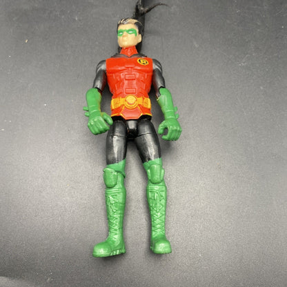 DC Batman Spin Master The Caped Crusader ROBIN Action Figure Broken Cape