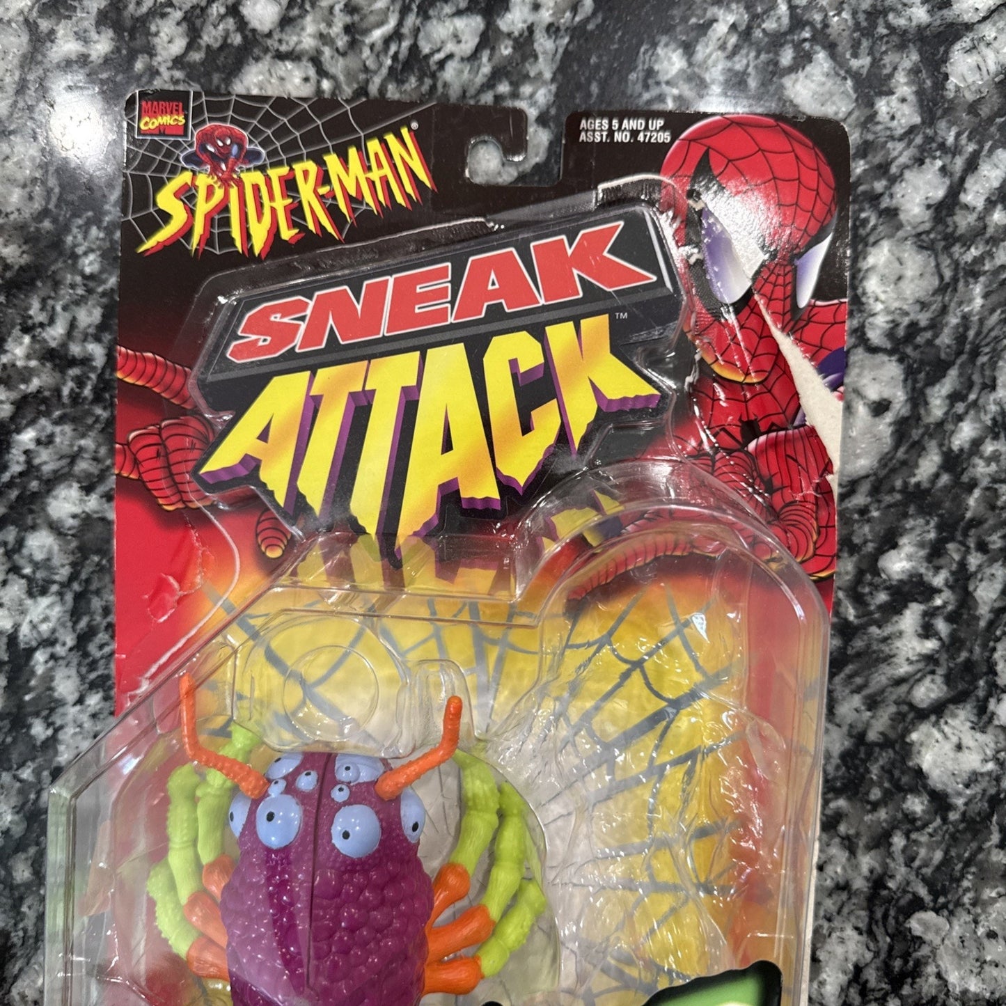 SPIDERMAN Sneak Attack 1998 Jack O’Lantern Bug Busters Action Figure Toy Biz