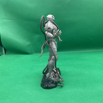 Hasbro Marvel Playmation Ultron Figure Display Base Plastic Gray Red Black 7in
