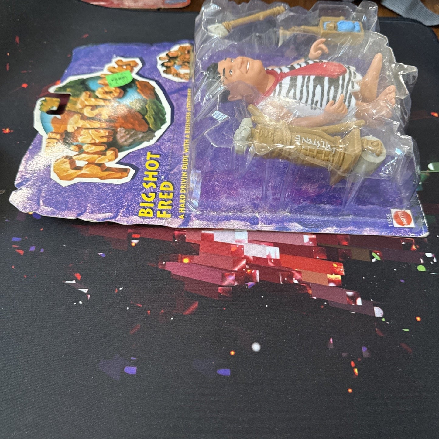 1993 Mattel, The Flintstones: Big Shot Fred NIP