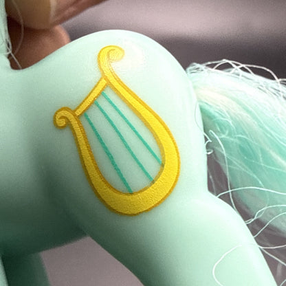 My Little Pony Lyra Heartstrings Brushable G4 3” Figure 2010