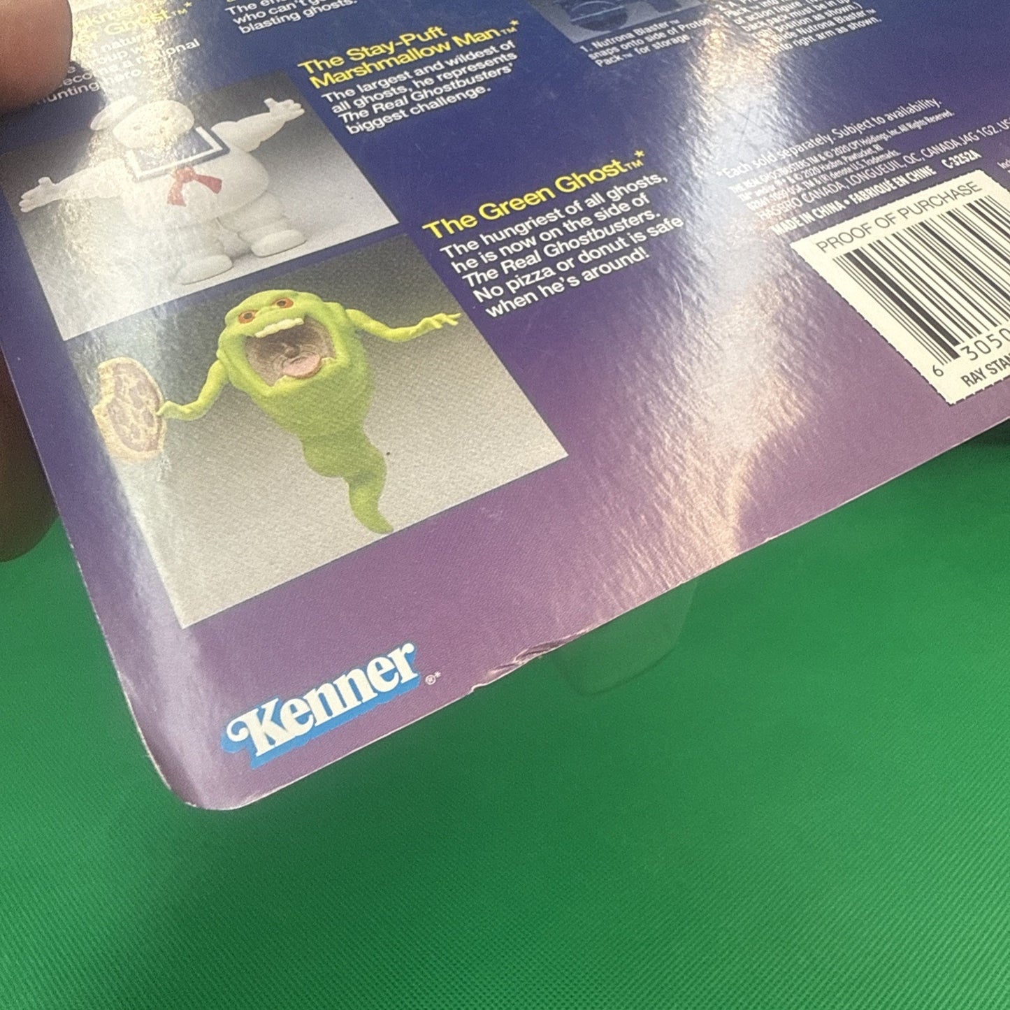 Brand New Kenner The Real Ghostbusters 2020 Ray Stantz and Wrapper Ghost Figure