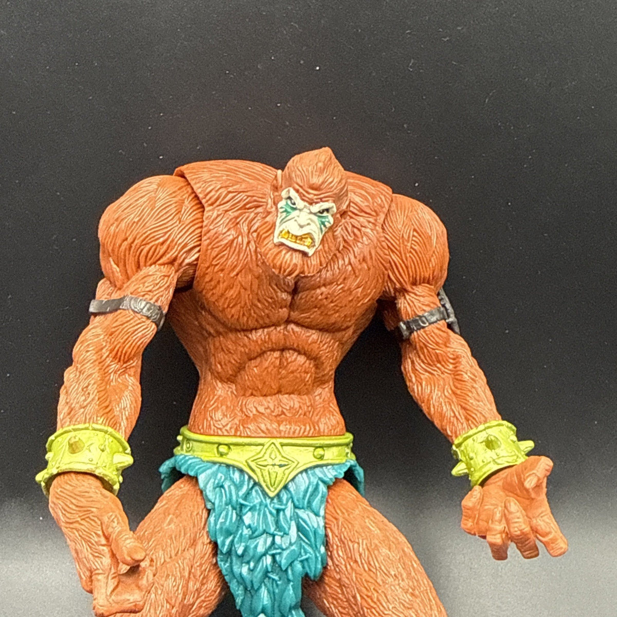 He-Man Motu Beast Man Action Figure, 6" Tall, 2001 Mattel Vintage VGC V RARE