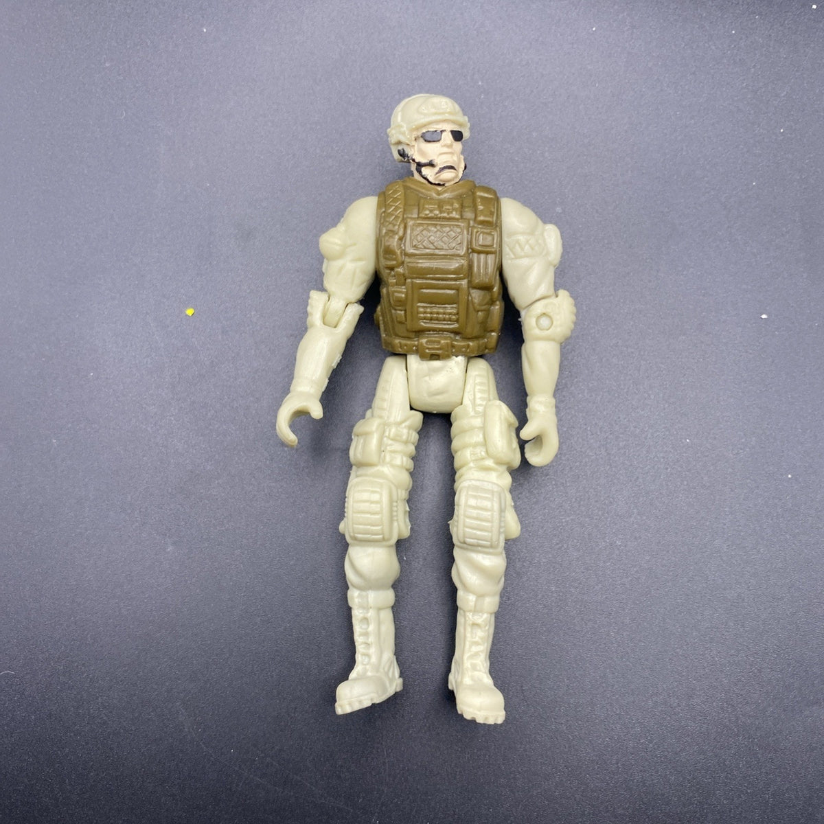Chap Mei Military Special Forces Soldier White & Brown 3.75 In Action Figure