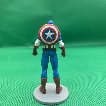 Marvel Disney Store Collectible Captain America Cake Topper PVC Figurine