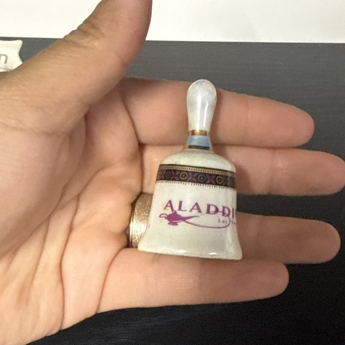 Vintage Collectible Aladdin Las Vegas Souvenir Bell