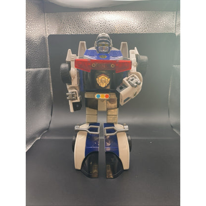 Vintage Bandai Power Rangers 1996 ROBO RACER Police Car Transformers Zeo Turbo 6