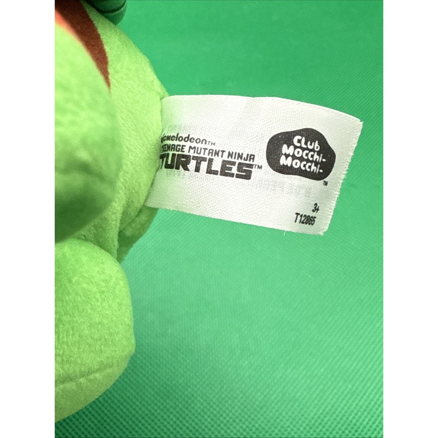 Teenage Mutant Ninja Turtles Plush TMNT Raphael Plushie Club Mocchi-Mocchi