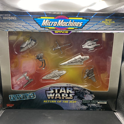 Star Wars Micro Machines RETURN OF THE JEDI Collectors Edition Set Metal Finish