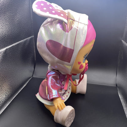 Cry Babies Stars Coney 12" Baby Doll – Lights Up, Cries Real Tears, Bunny Outfit