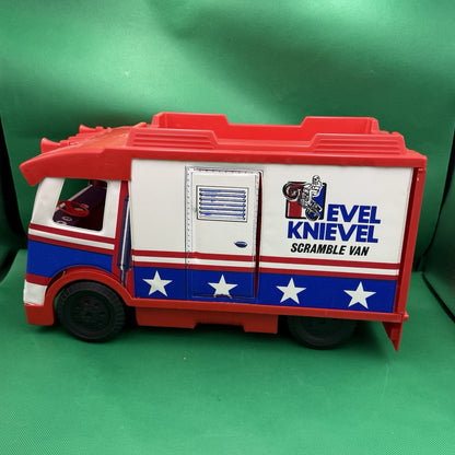 Original Evil Kenevil Scramble Van Ideal Toy Corp. 1973 With Open Box