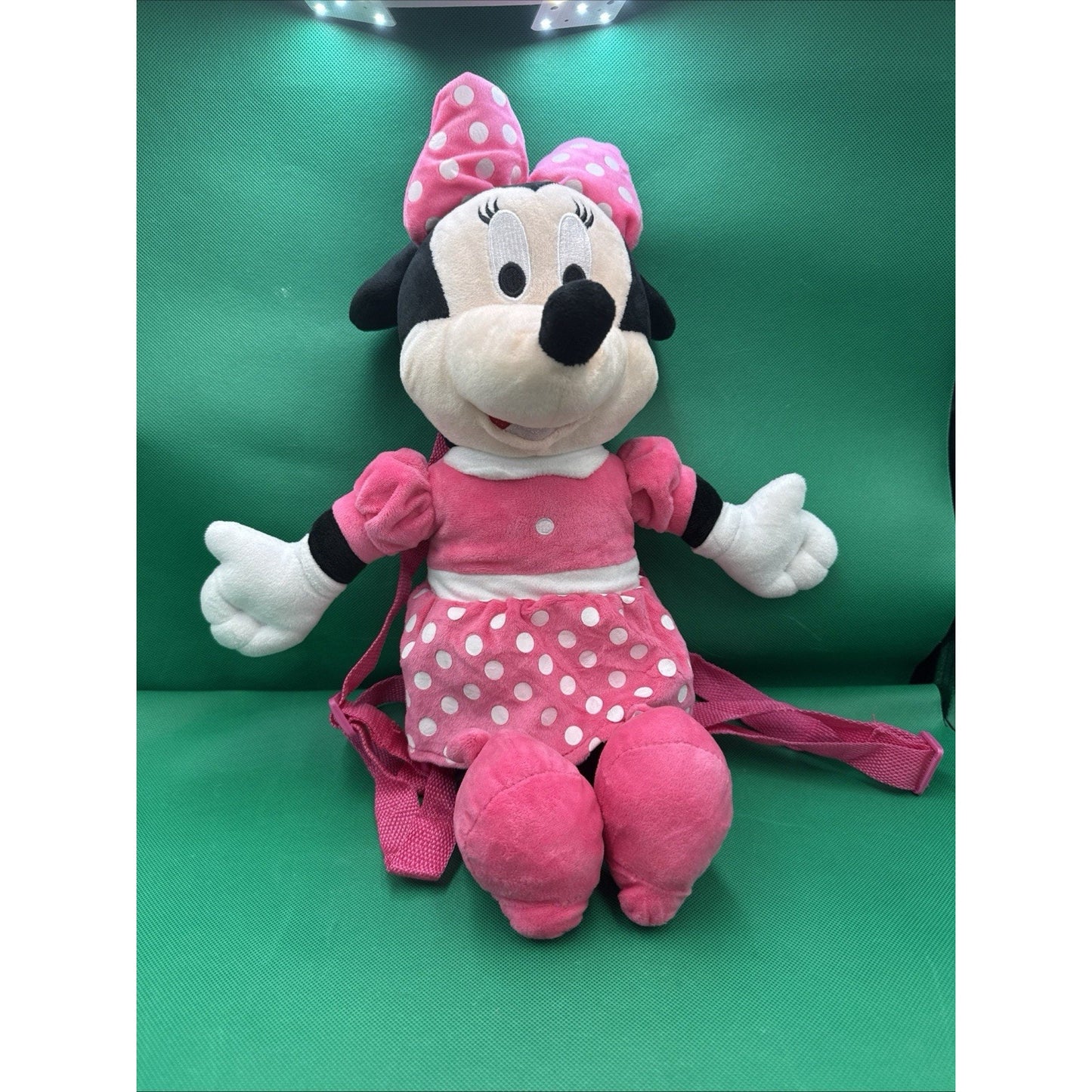 New Minnie Mouse Doll 18inch Backpack Straps.