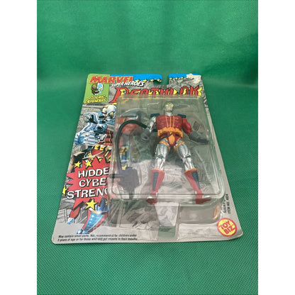 Marvel Super Heroes (1992) DEATHLOK 5" Action Figure w/Accessories! #4834