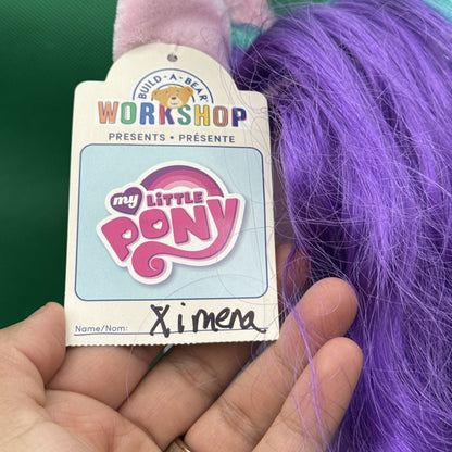 My Little Pony 15” Starlight Glimmer Build A Bear Plush Stuffed Animal BABW WT
