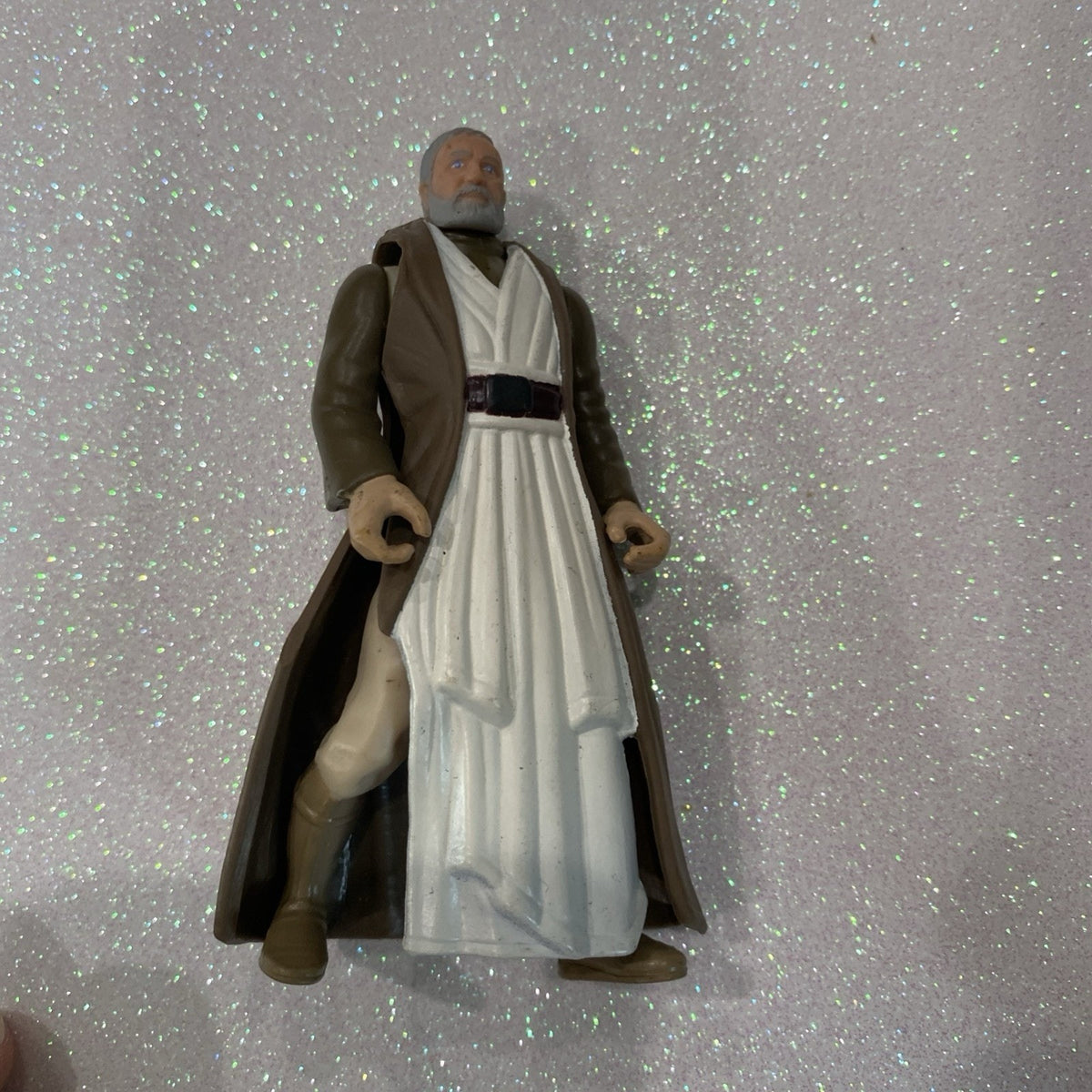 OBI-WAN KENOBI STAR WARS THE POWER OF THE FORCE 4” ACTION FIGURE (1995) TOY
