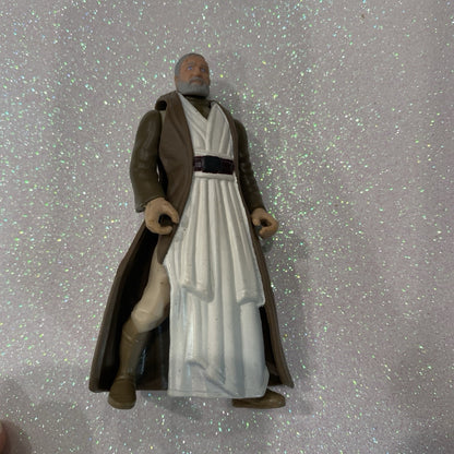 OBI-WAN KENOBI STAR WARS THE POWER OF THE FORCE 4” ACTION FIGURE (1995) TOY