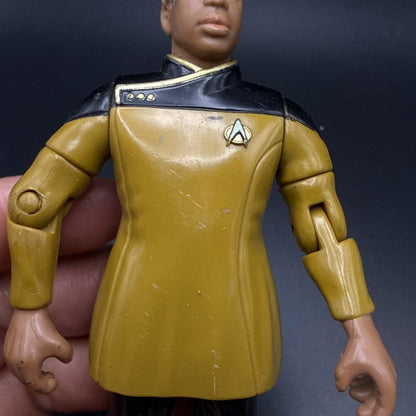 STAR TREK PLAYMATES TOYS 1993 GEORDI LA FORGE LOOSE FIGURE Ty65
