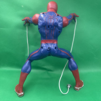 2012 HASBRO MARVEL COMICS SPIDER-MAN ELECTRONIC WEB SHOOTER 14" ACTION FIGURE