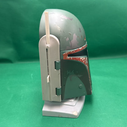 Star Wars Micro Machines Boba Fett Helmet Galoob Cloud City Transforming Set