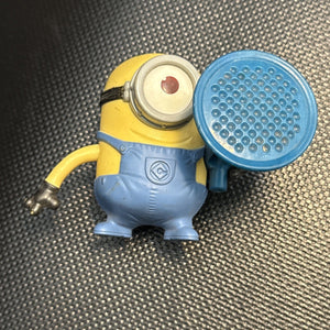2013 McDONALDS DESPICABLE ME 2 #8 MINION STUART BLASTER HAPPY MEAL Not Tested