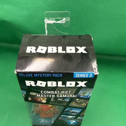 ROBL0X Series 3 MASTER SAMURAI Figure With Token Item - SEALED New