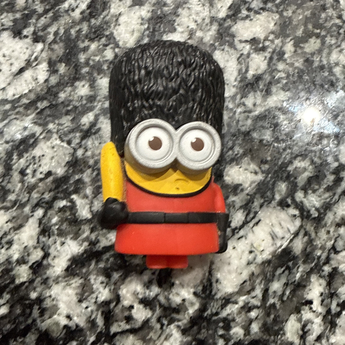 2015 Minions Guard Minion McDonald's Happy Meal Toy Laughing Sounds Non-working