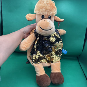 Sequined Camel Backpack Jerusalem Holy Land Souvenir Goffa International Corp