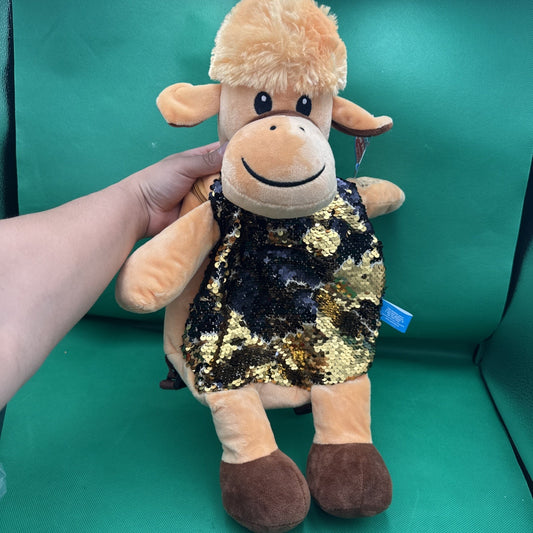 Sequined Camel Backpack Jerusalem Holy Land Souvenir Goffa International Corp