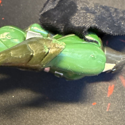 1998 DC Comics Green Batman 5" Figure w/ attached cloth CAPE !!!