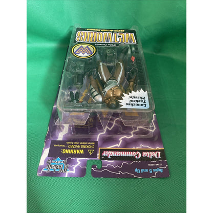 McFarlane Toys Wetworks Delta Commander Gold Ultra Action Figure