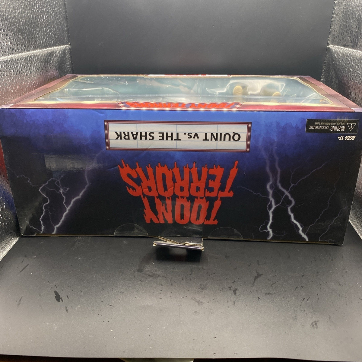 Neca Toony Terrors Jaws Quint vs The Shark Scale Action Figure Set Open Box