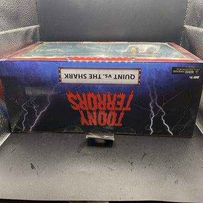 Neca Toony Terrors Jaws Quint vs The Shark Scale Action Figure Set Open Box