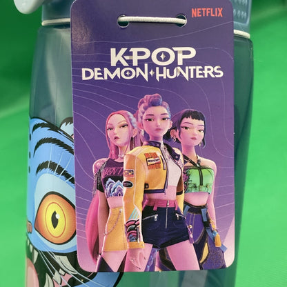 Zak Designs K-Pop Demon Hunters Derpy 25oz Plastic Bottle Dishwasher Safe Lock