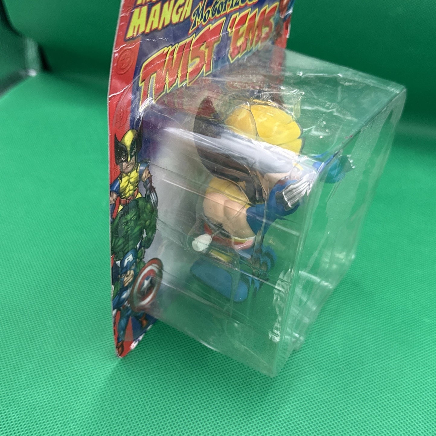 Marvel WALK & SLASH WOLVERINE Motorized Twist 'Ems Figure Toy 2003 NEW RARE