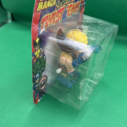 Marvel WALK & SLASH WOLVERINE Motorized Twist 'Ems Figure Toy 2003 NEW RARE