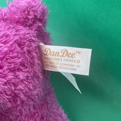 BEAR - Dan Dee 2005 Our First Valentine Bear No Tags Plush Stuffed Animal