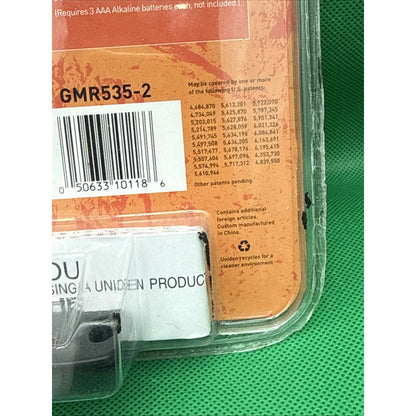 Uniden GMR-535/2 GMR radio Up to 5 mile 2 way 22 Channels. Brand New. Roger Beep