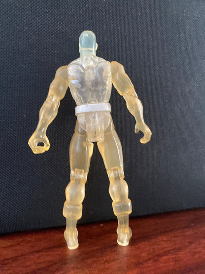 Fantastic Four Action Figure Silver Surfer 1992 5" Toy Biz Marvel - toyscardscomics