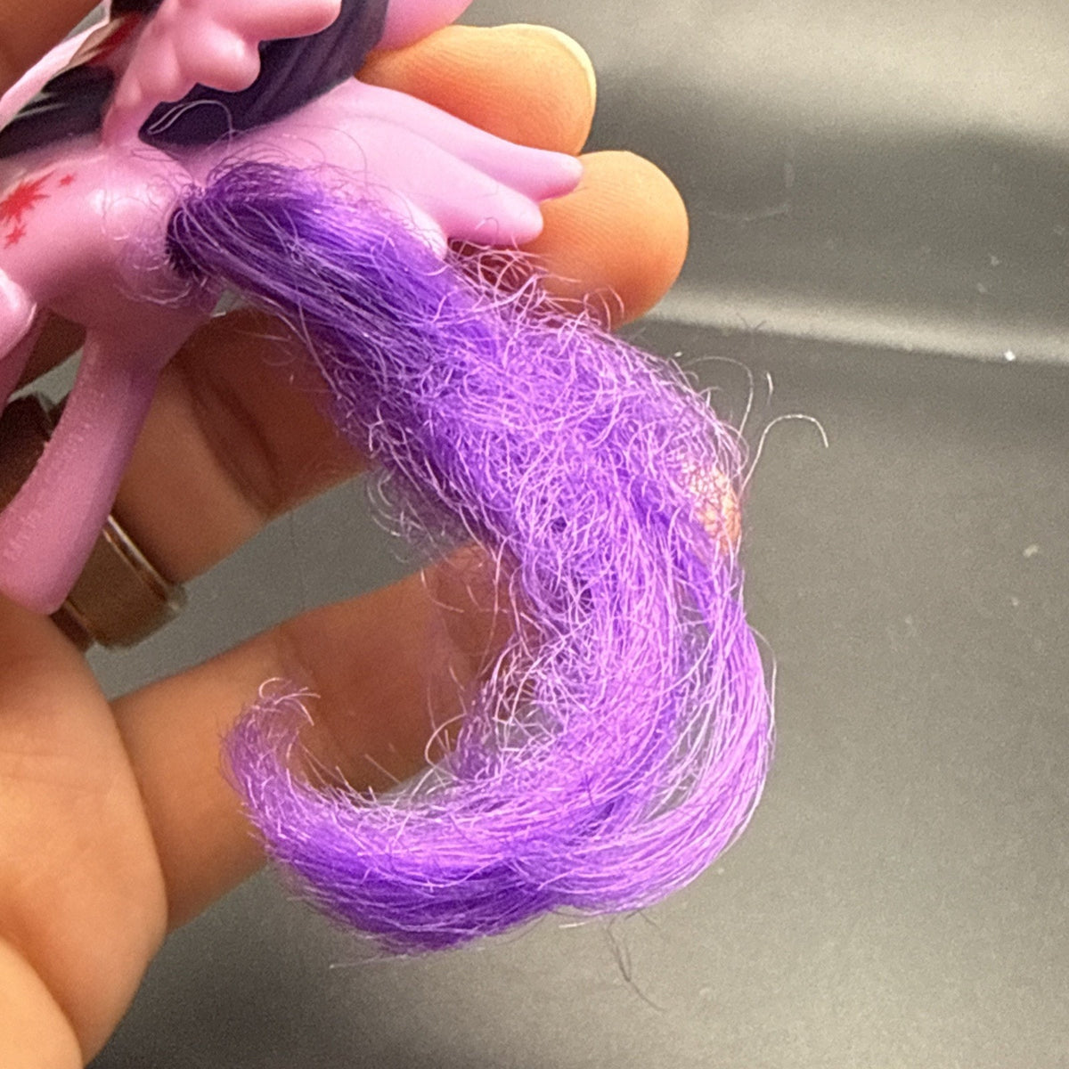 Princess Twilight Sparkle. My Little Pony G4 FiM. McDonald's Toy. Brushable Tail